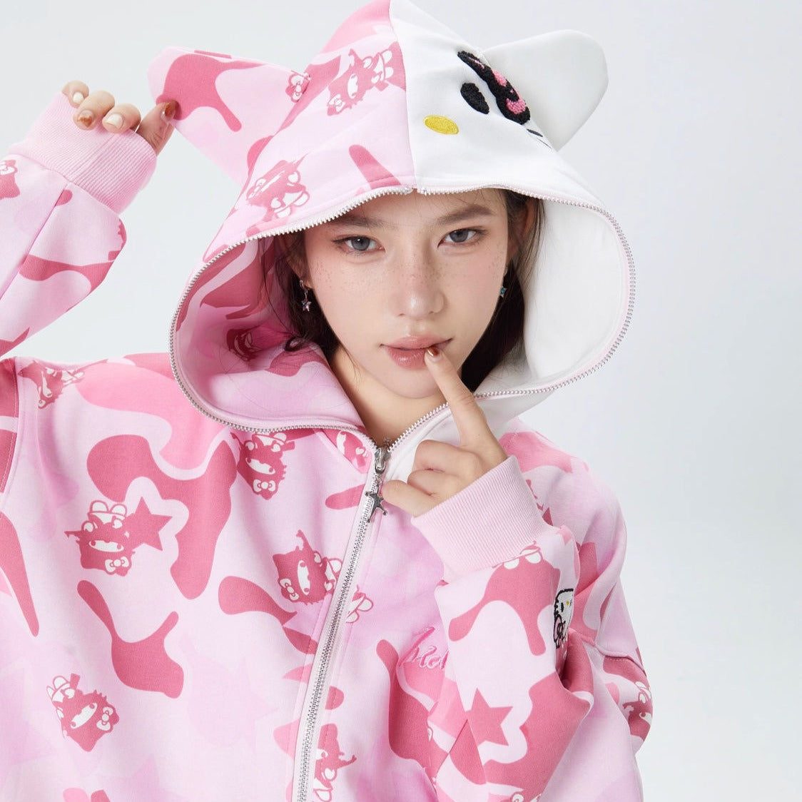 Kitten Femboy Oversize Hoodie