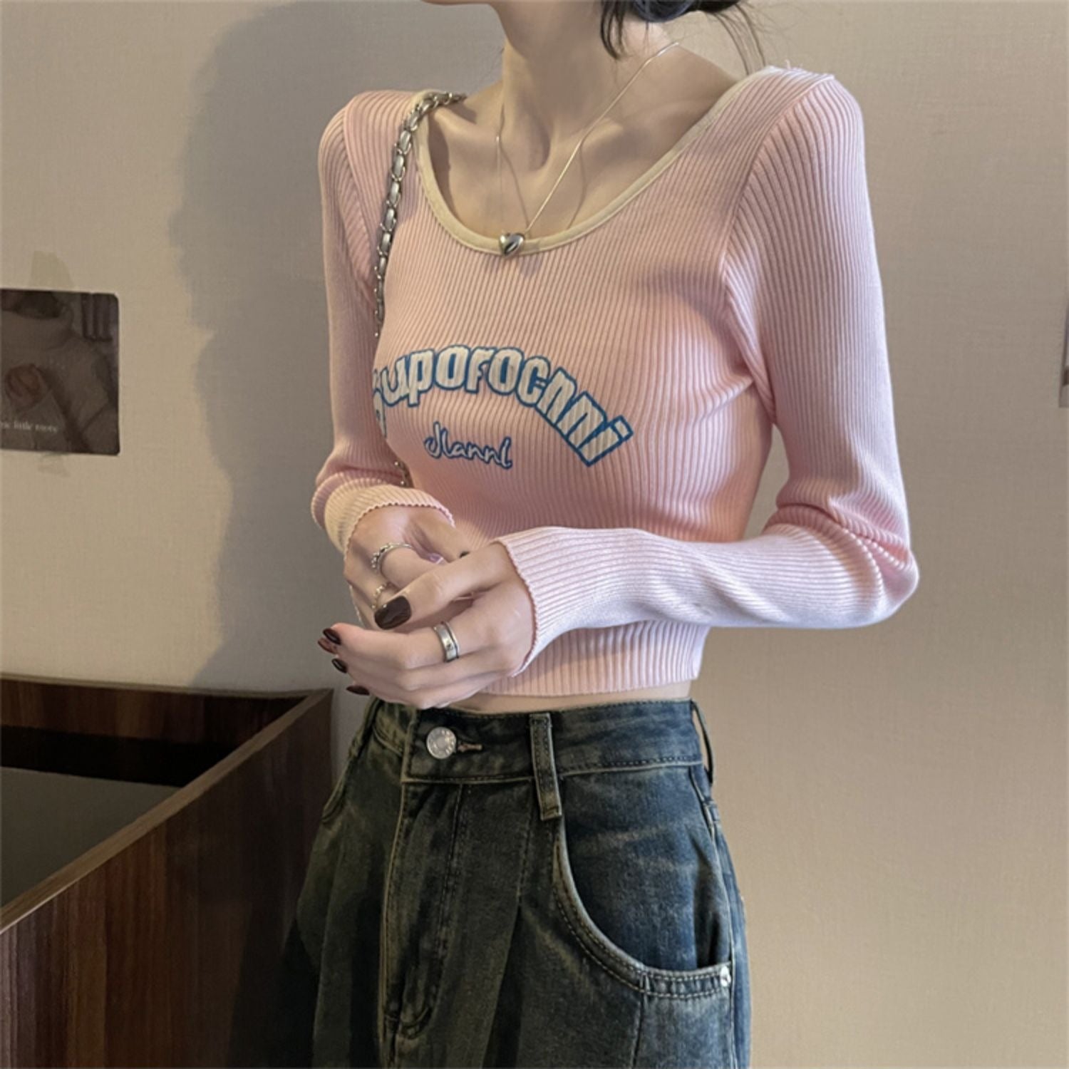 Knitted Crop Top
