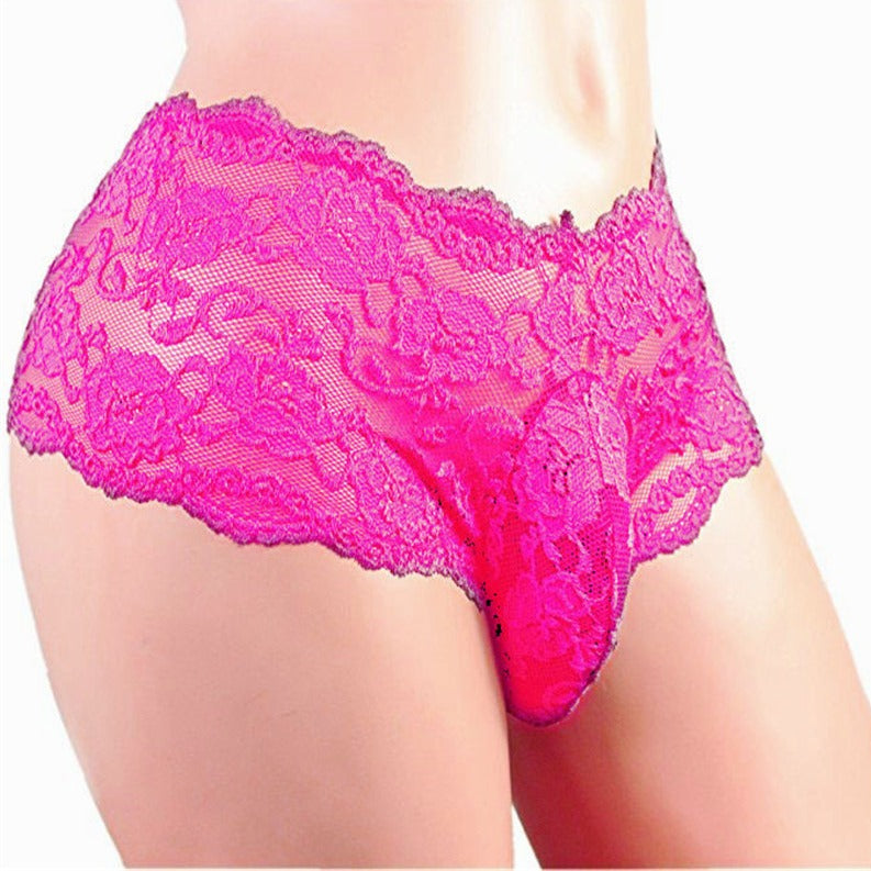 Lace Panties femboy pink