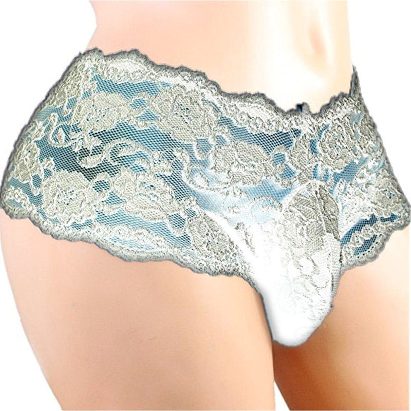 Lace Panties femboy white