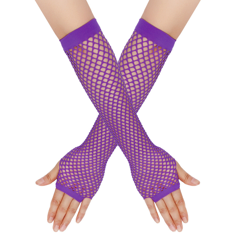 Fishnet Fingerless Gloves
