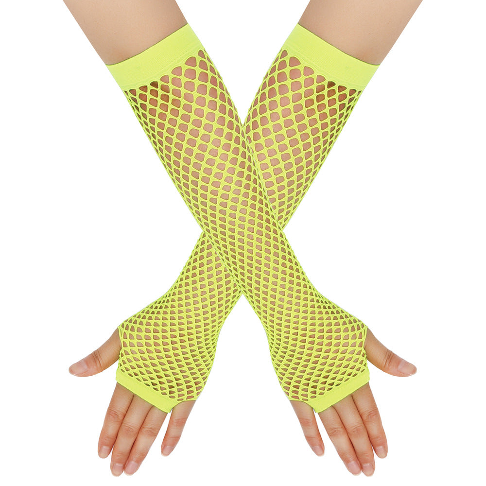 Fishnet Fingerless Gloves