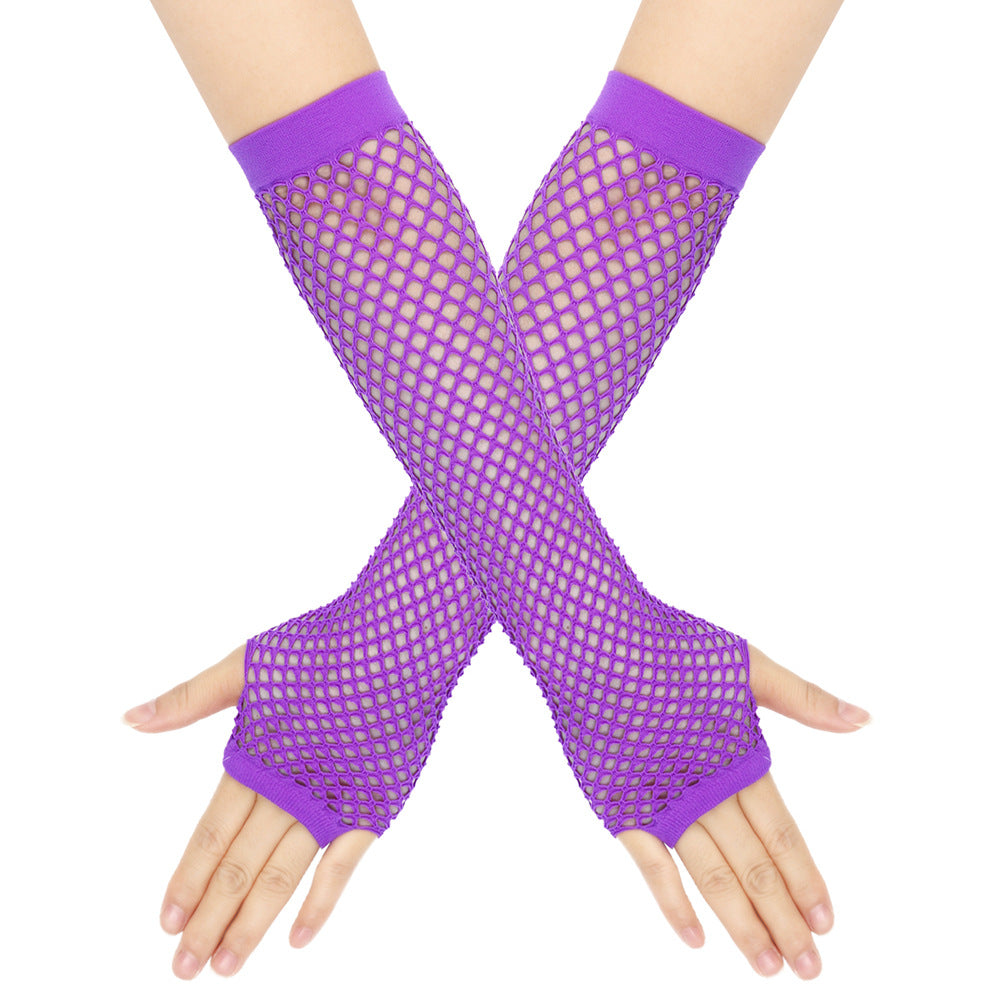 Fishnet Fingerless Gloves