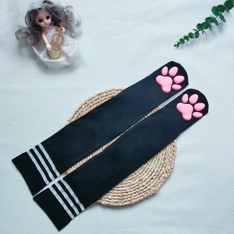 3D Cat Paw Pad Stockings