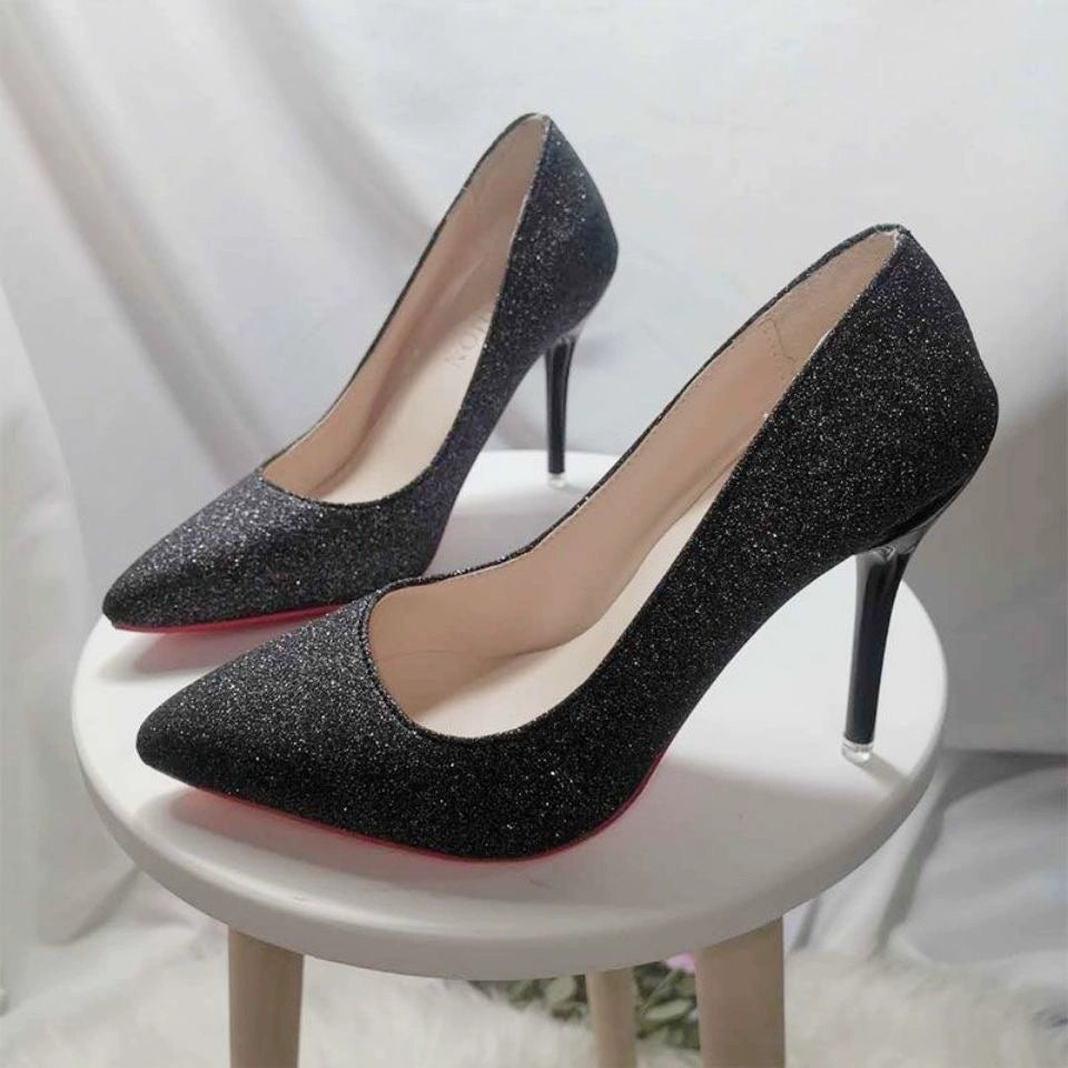 Sequin Femboy Stiletto Heels