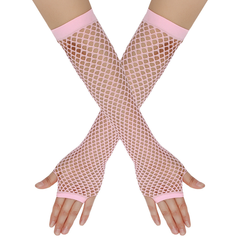 Fishnet Fingerless Gloves