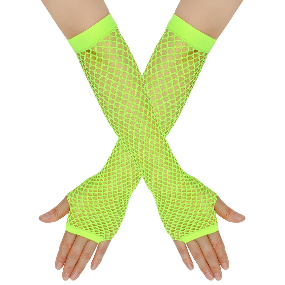 Fishnet Fingerless Gloves