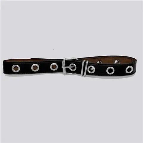 Single Row Eyelet Belt with Chain