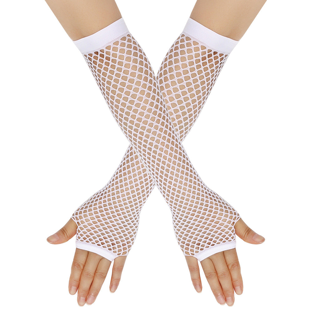 Fishnet Fingerless Gloves