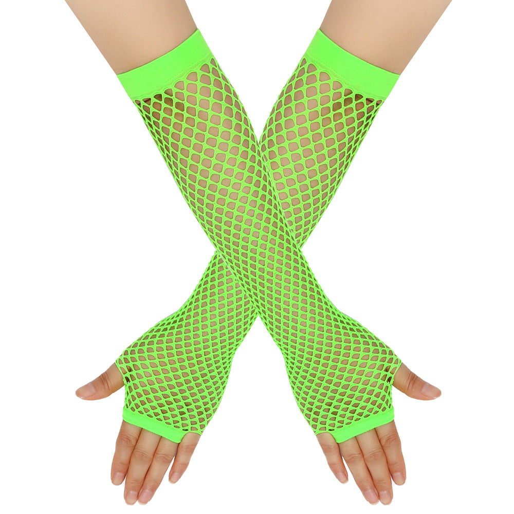 Fishnet Fingerless Gloves