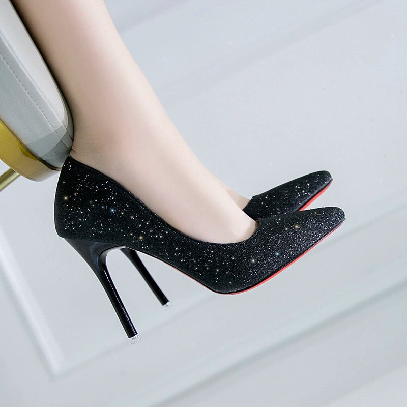 Sequin Femboy Stiletto Heels