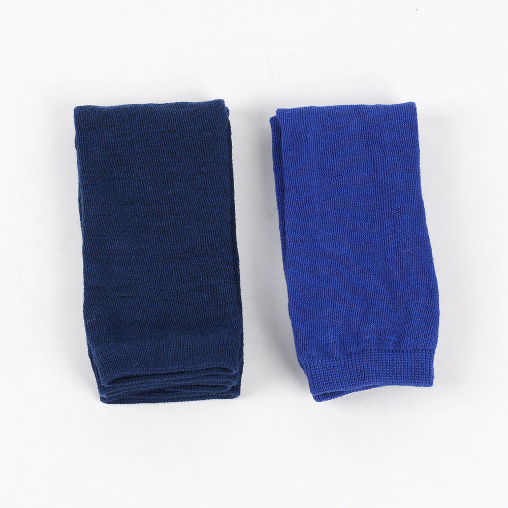 Knitted Cotton Striped Arm Warmer