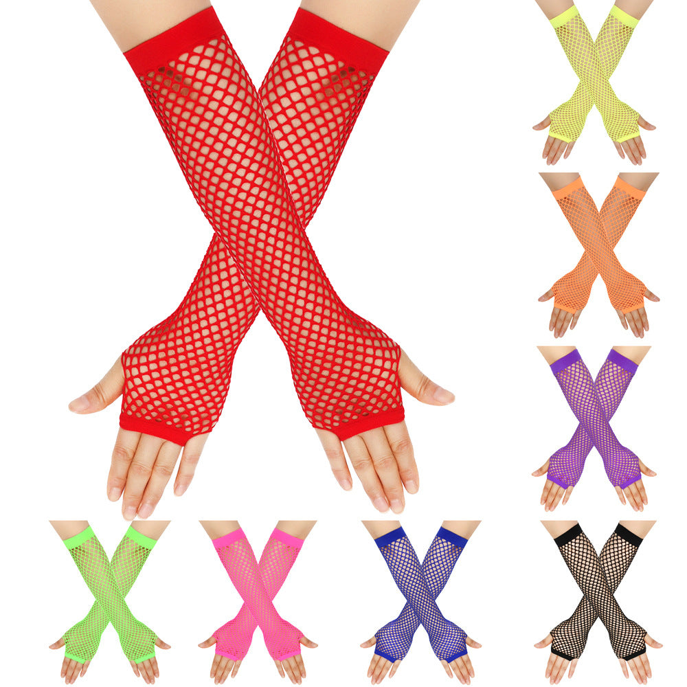 Fishnet Fingerless Gloves