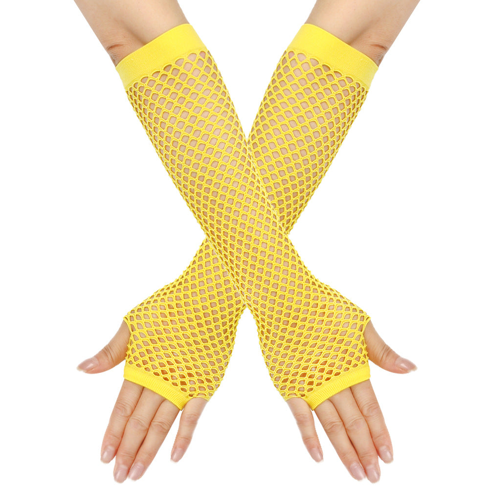 Fishnet Fingerless Gloves