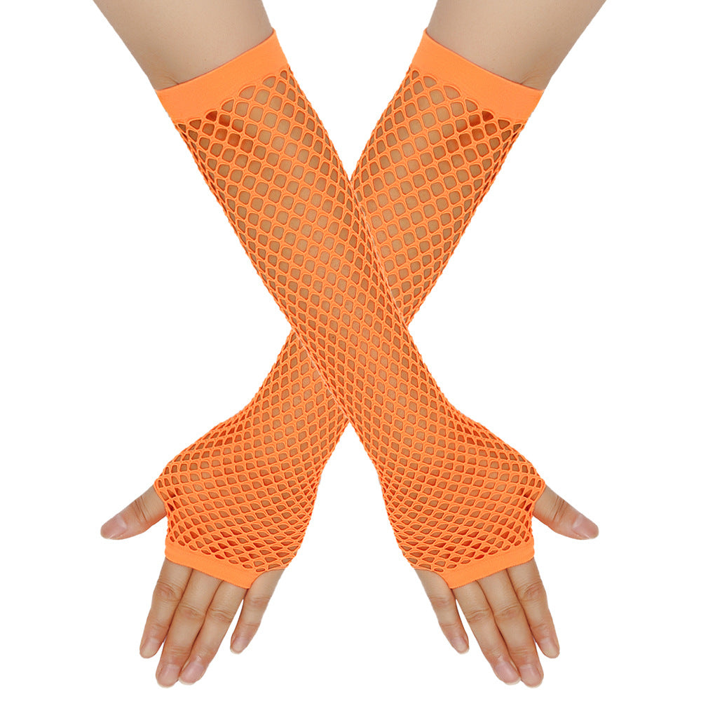 Fishnet Fingerless Gloves