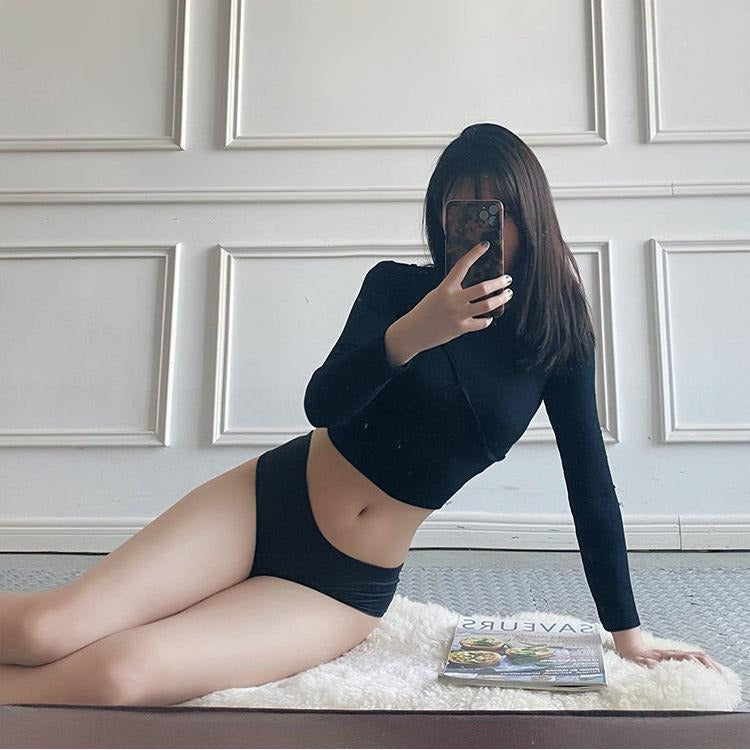 Please Charge Panties black