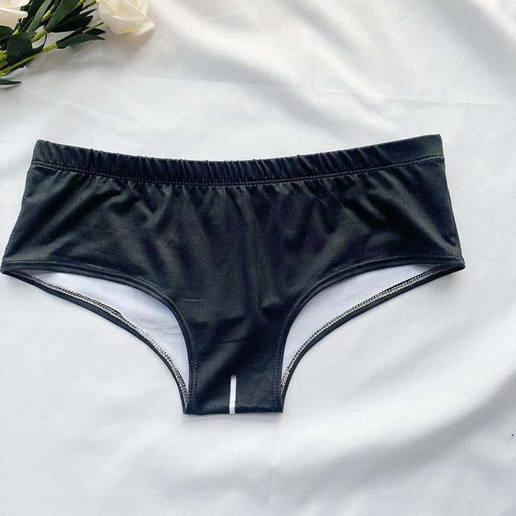 Please Charge Panties black