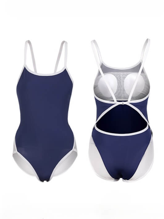 Preppy One Piece Swimsuit and Sun-proof Suit