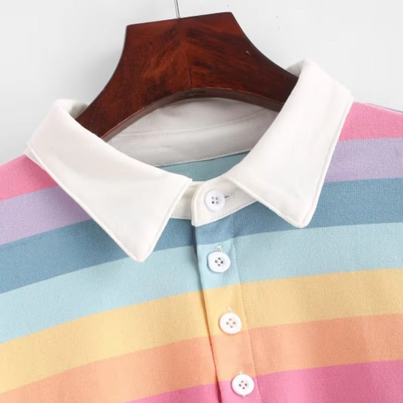 Rainbow Polo Shirt