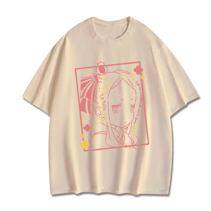 Rem And Ram, Emilia Re Zero T Shirt