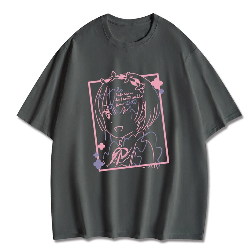Rem And Ram, Emilia Re Zero T Shirt