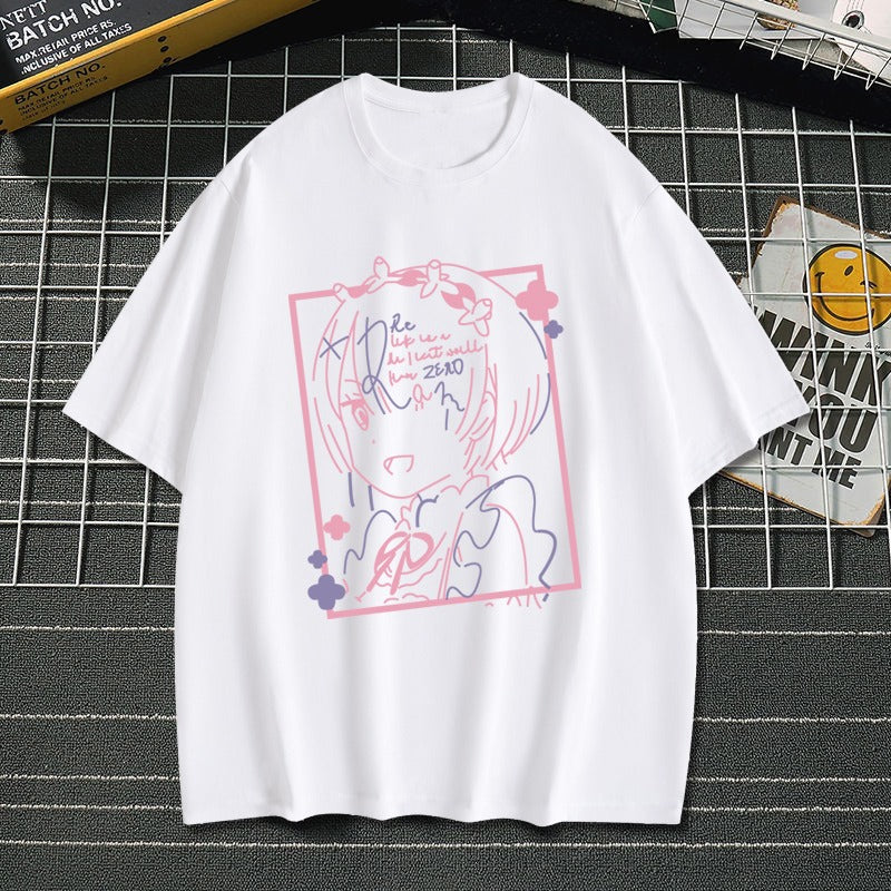 Rem And Ram, Emilia Re Zero T Shirt