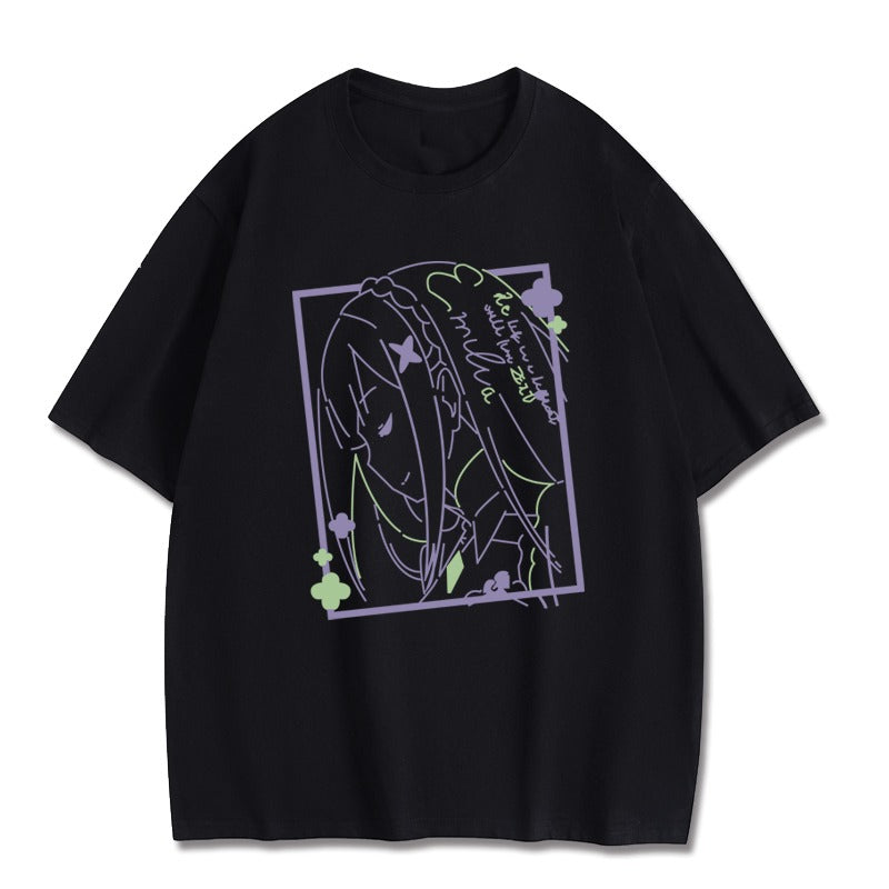 Rem And Ram, Emilia Re Zero T Shirt