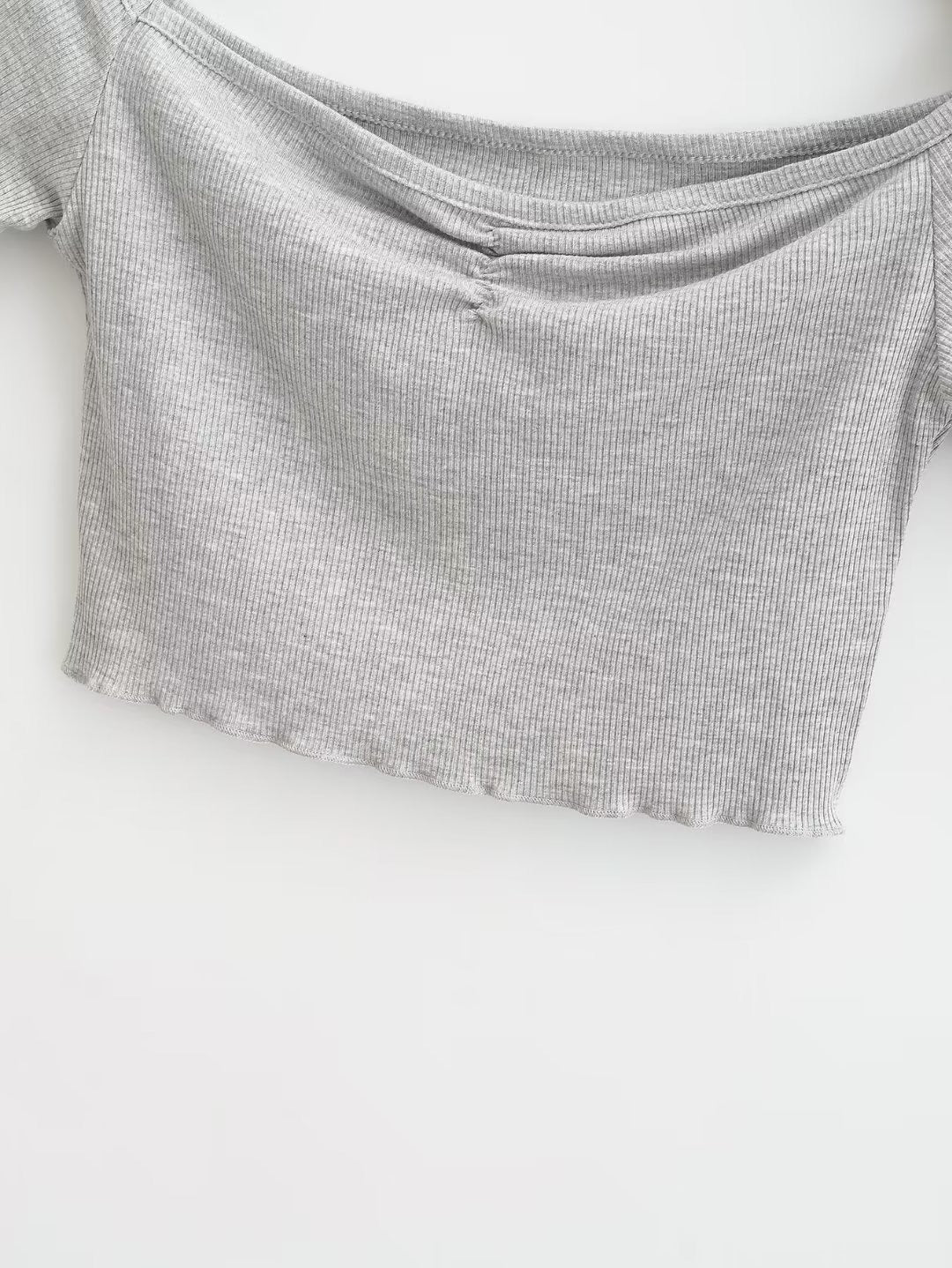 Ruffled Crop Top