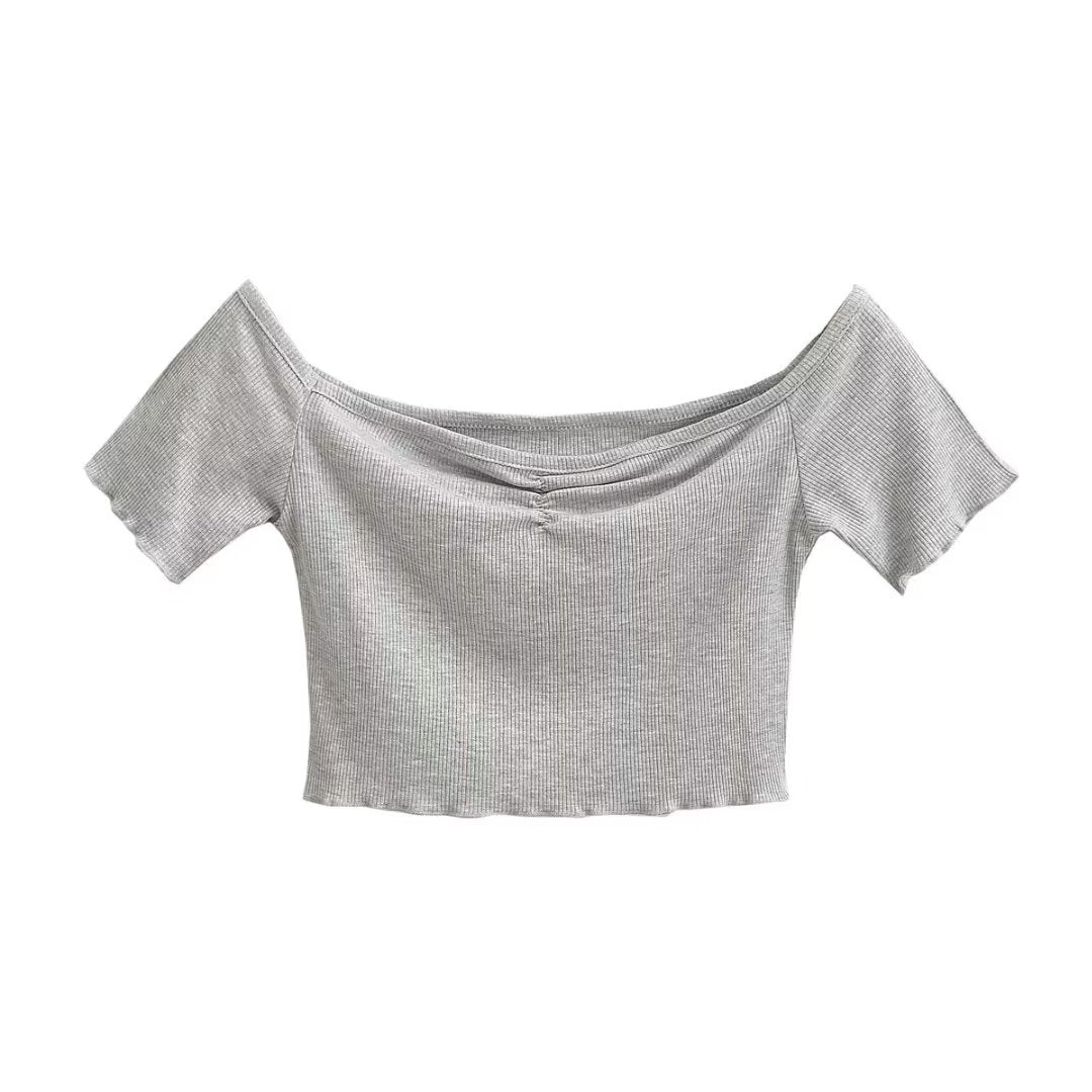 Ruffled Crop Top