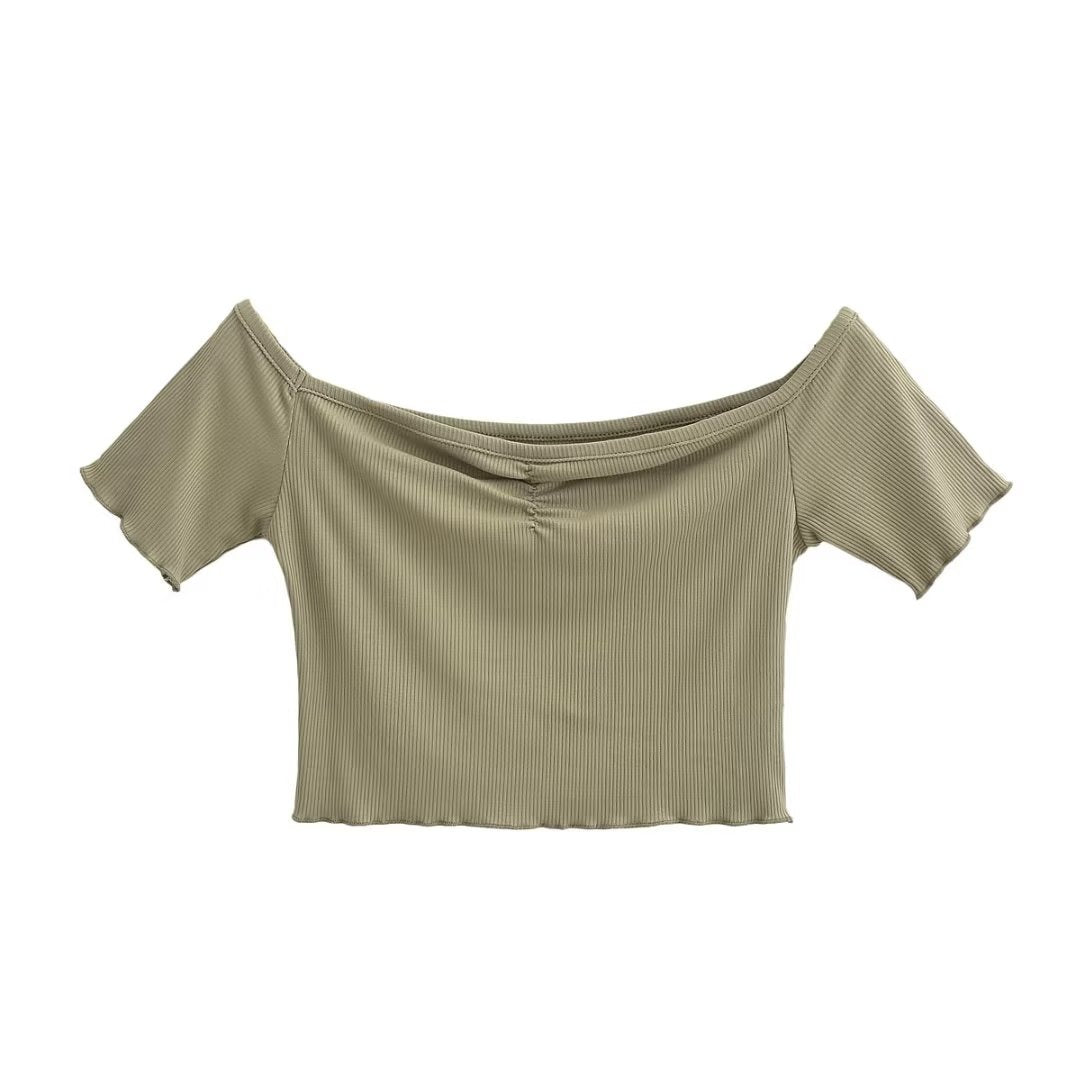 Ruffled Crop Top