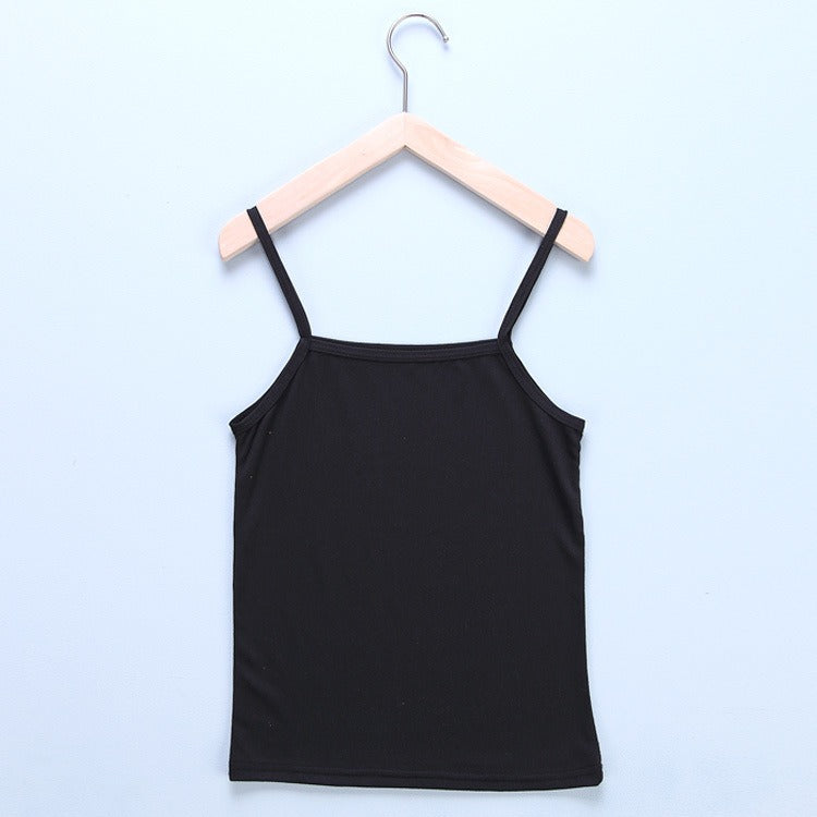 Solid Spaghetti Strap Tank Top