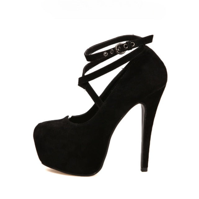 Suede Femboy 14cm High Heels