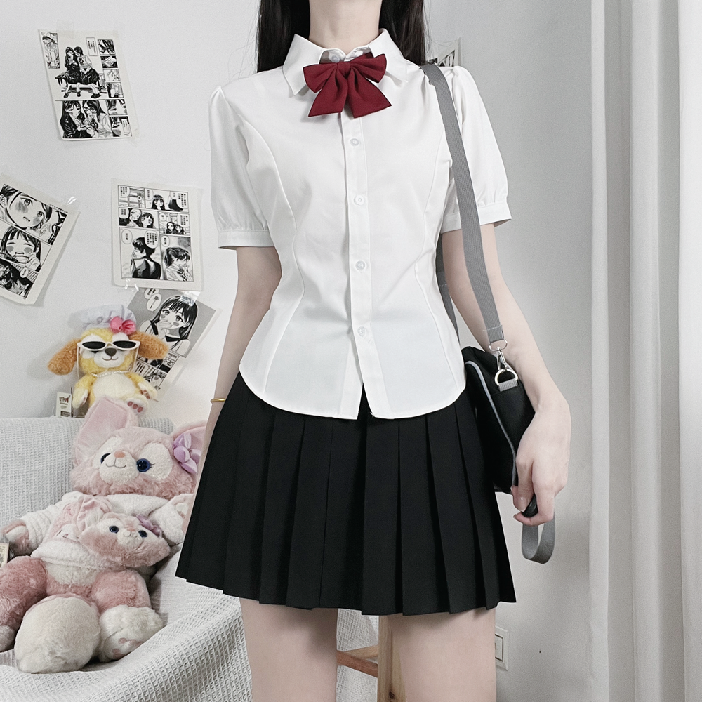 White Preppy Shirt