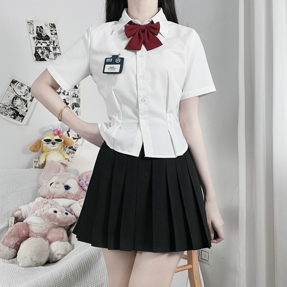 White Preppy Shirt