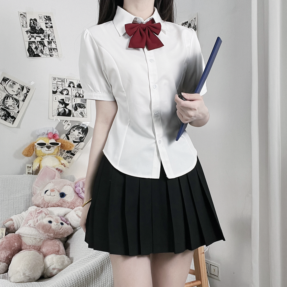 White Preppy Shirt