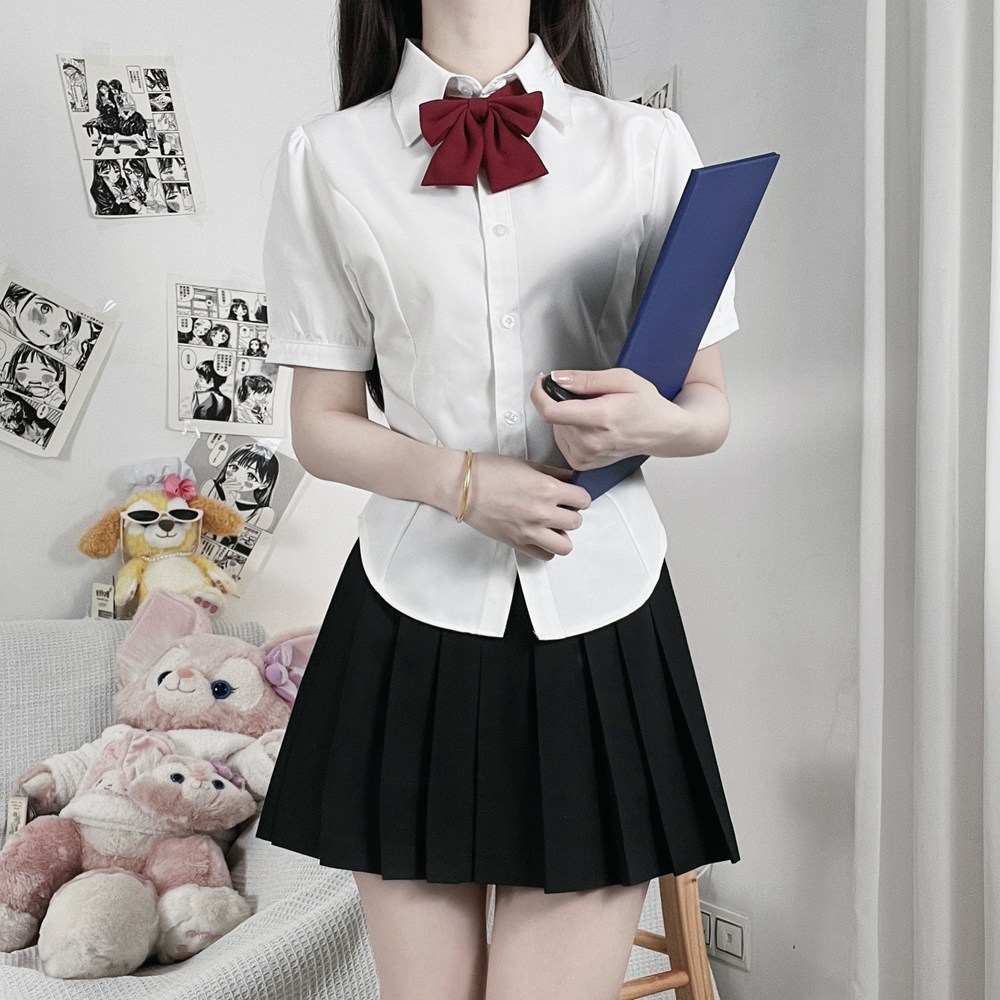 White Preppy Shirt