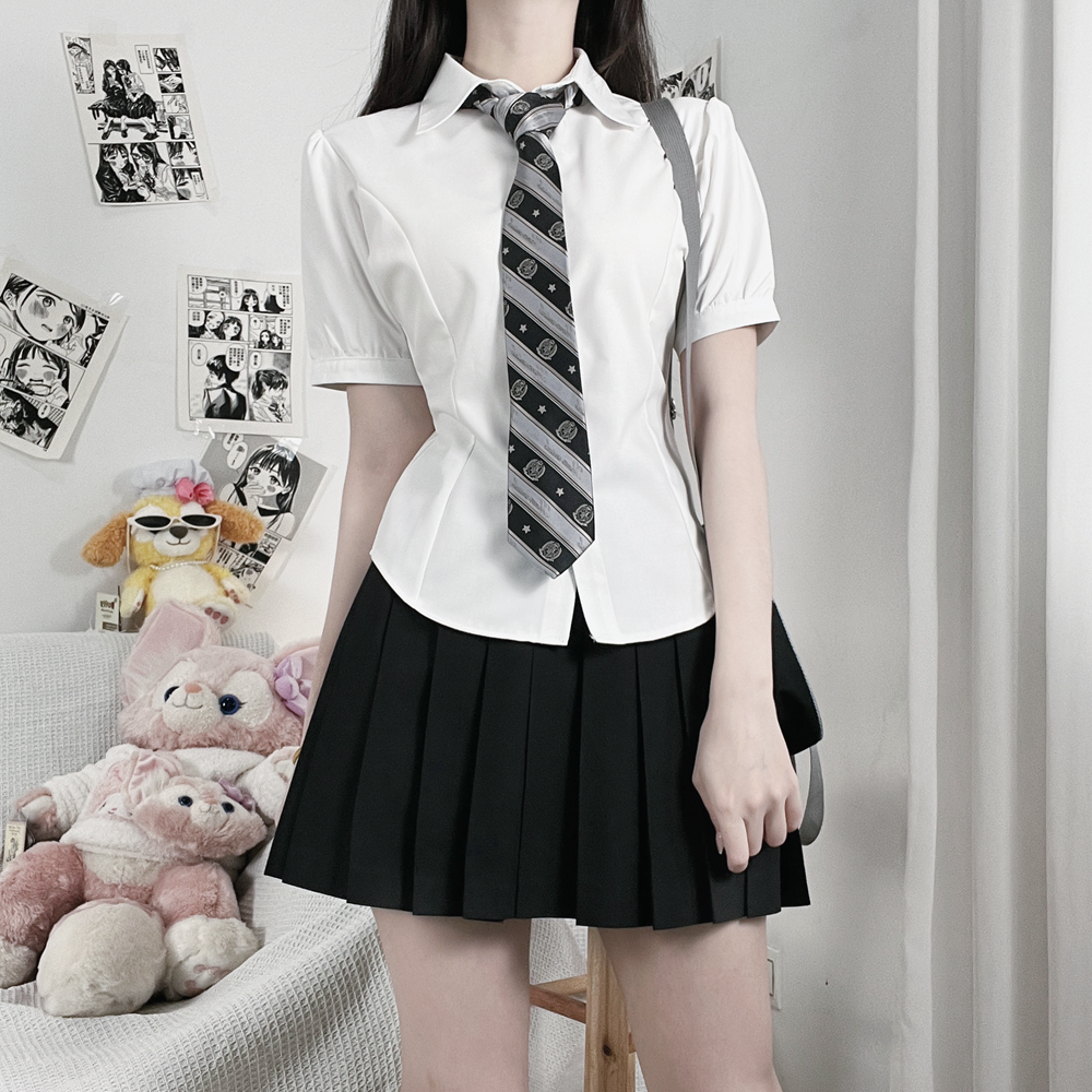 White Preppy Shirt