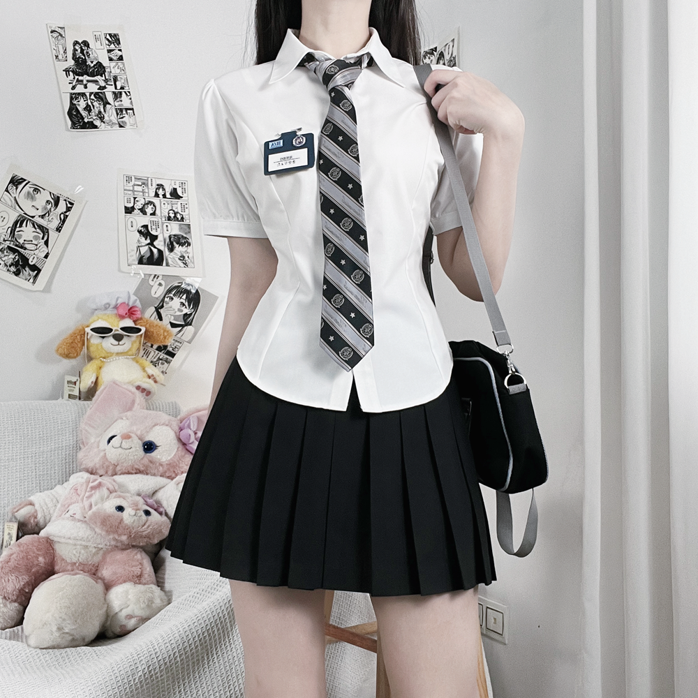 White Preppy Shirt