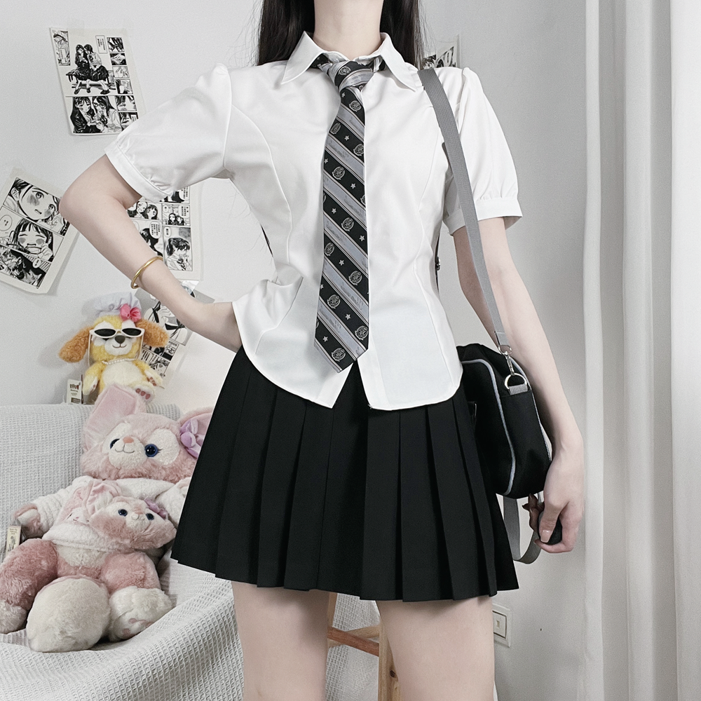 White Preppy Shirt