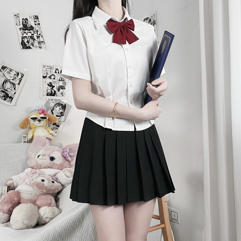 White Preppy Shirt