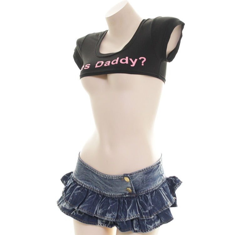 Yes Daddy Ultrashort T Shirt