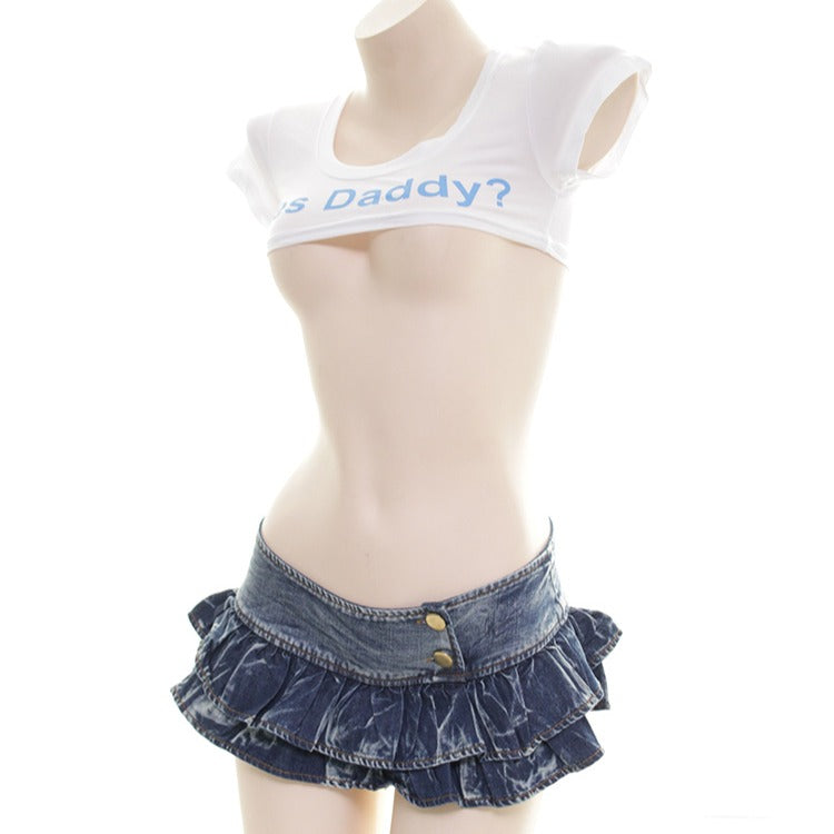 Yes Daddy Ultrashort T Shirt