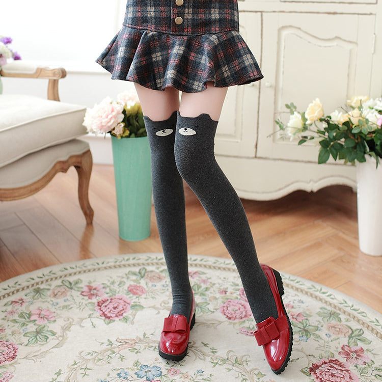 Cute 3D Cat Bear Stockings