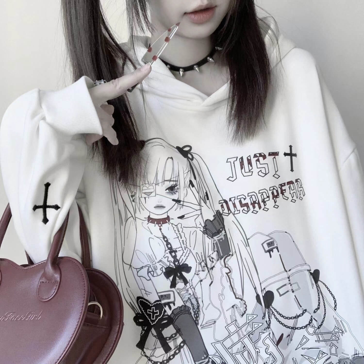 Cute Anime Oversized Hoodie