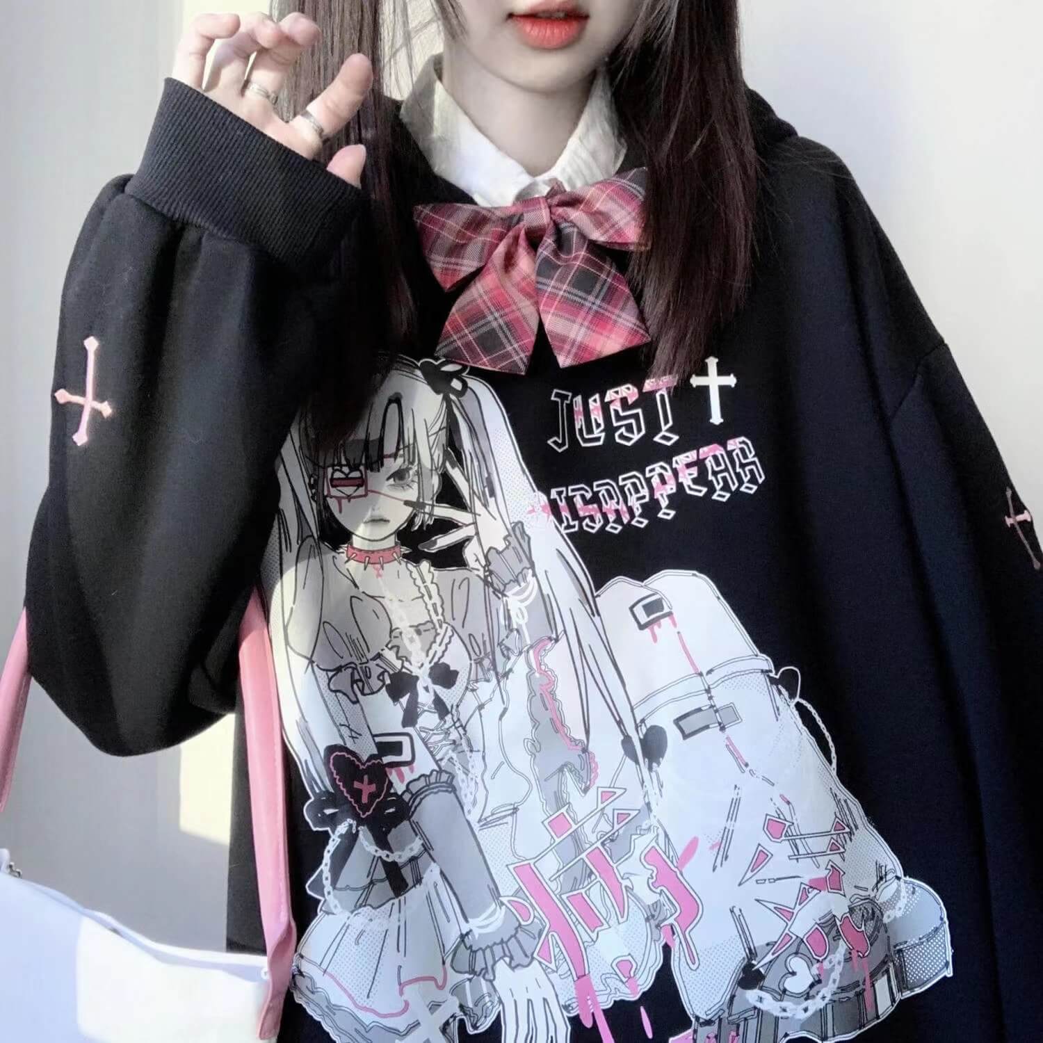 Cute Anime Oversized Hoodie