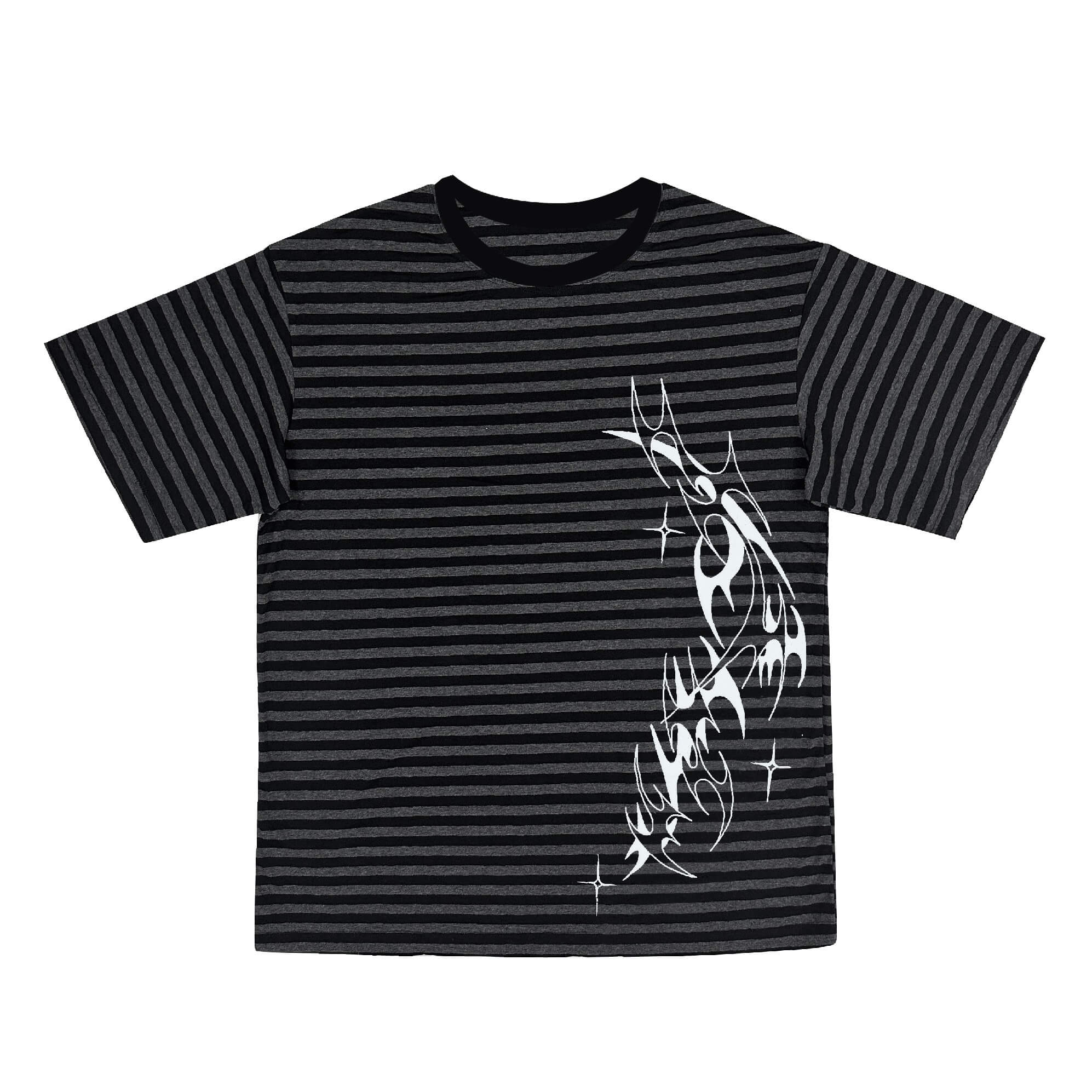 Thorns Striped Oversize T-shirt
