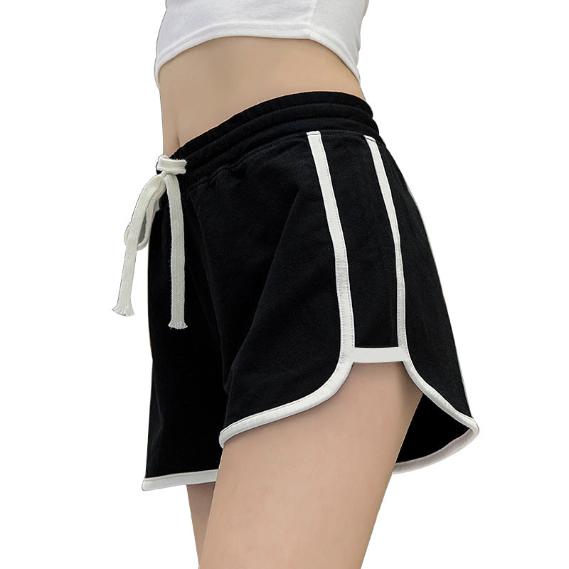 French Terry Drawcord Dolphin Shorts