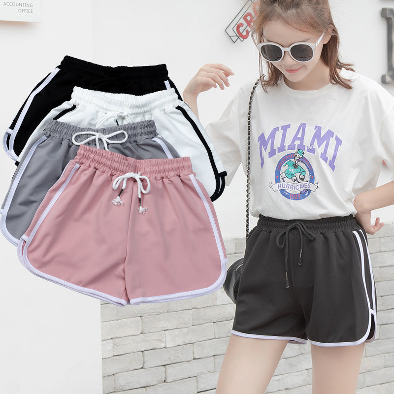 French Terry Drawcord Dolphin Shorts