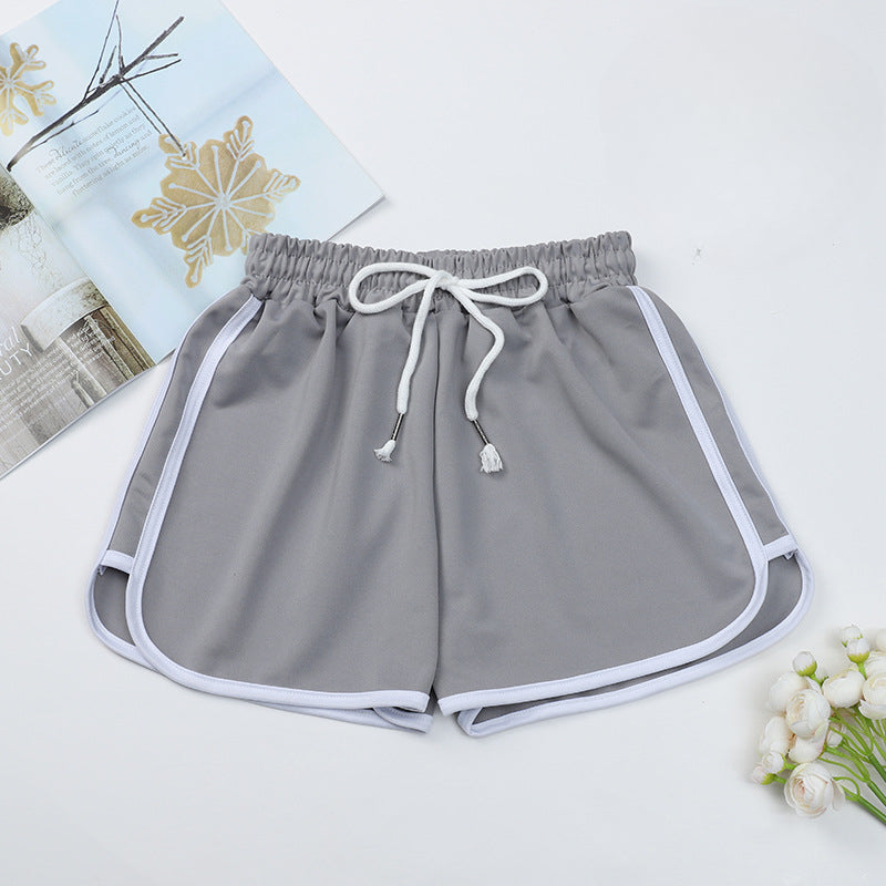 French Terry Drawcord Dolphin Shorts