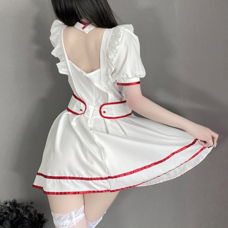 Heart Nurse Cosplay Uniform Dress